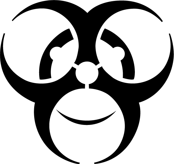 Biohazard Gorillas - Biohazard Symbol (560x529)