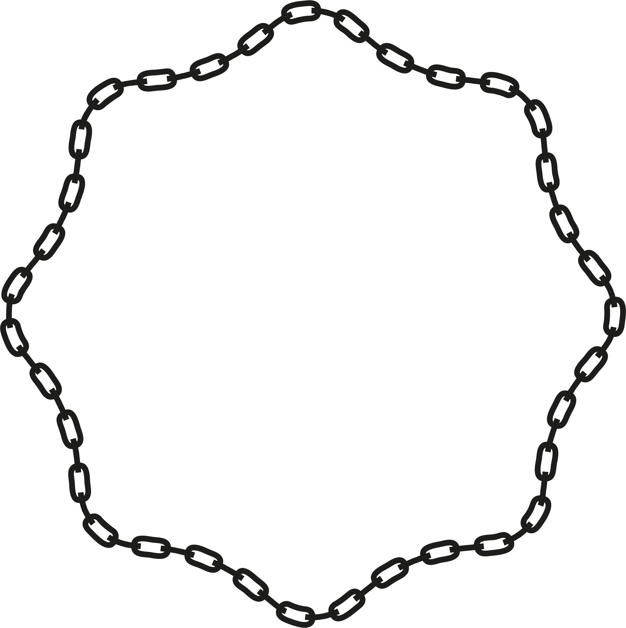 Chain Royalty-free Clip Art - Chain Circle Vector Free (2001x2006)
