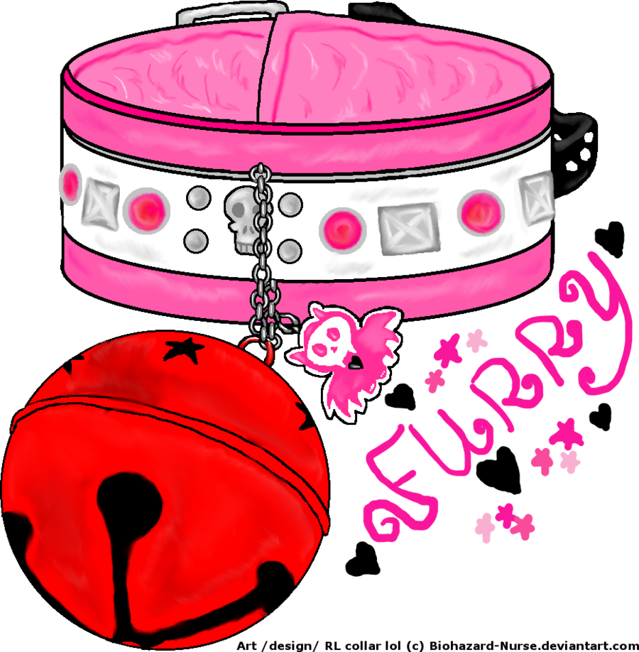 Furry Collar Id By Biohazard-nurse - Bag (900x918)