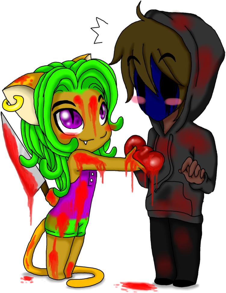 Biohazard And Eyeless Jack By Littlestcreepypasta - Eyeless Jack (789x1012)