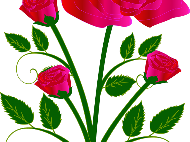 Love Wood Clipart Rose - Clip Art (640x480)