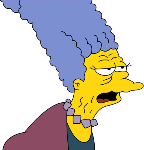 The Simpsons Clipart Mother - Mama De Marge Simpson (500x500)