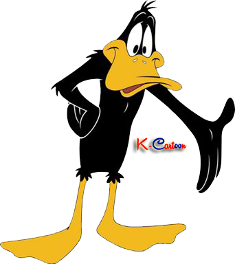 Duffy Duck Vector Png Picture - Looney Tunes Super Stars - Daffy Duck (342x384)