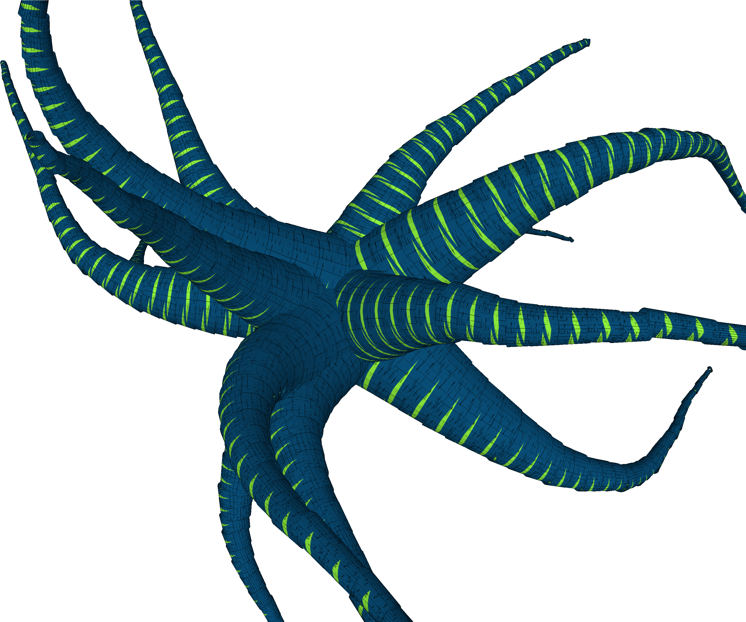 Sea Anemone Clipart Transparent - Sea Anemone No Backgroud (3200x2400)