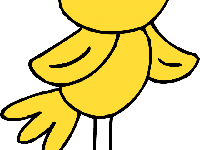 Canary Clipart Bird Free - Clipart Spring Bird (640x480)