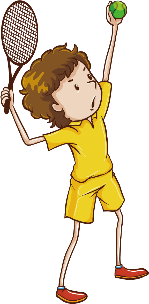 Play Royalty-free Clip Art - Childrens Playing Tennis Png (1500x1500)
