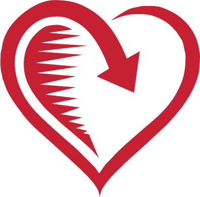 Printable Heart Shapes - Heart Logo Without Background (397x391)