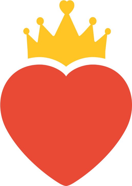 Heart Of Queens - Queen Of Hearts Symbol (900x900)
