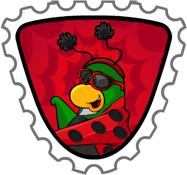 Red Stamp Crew 4 - Club Penguin (390x363)