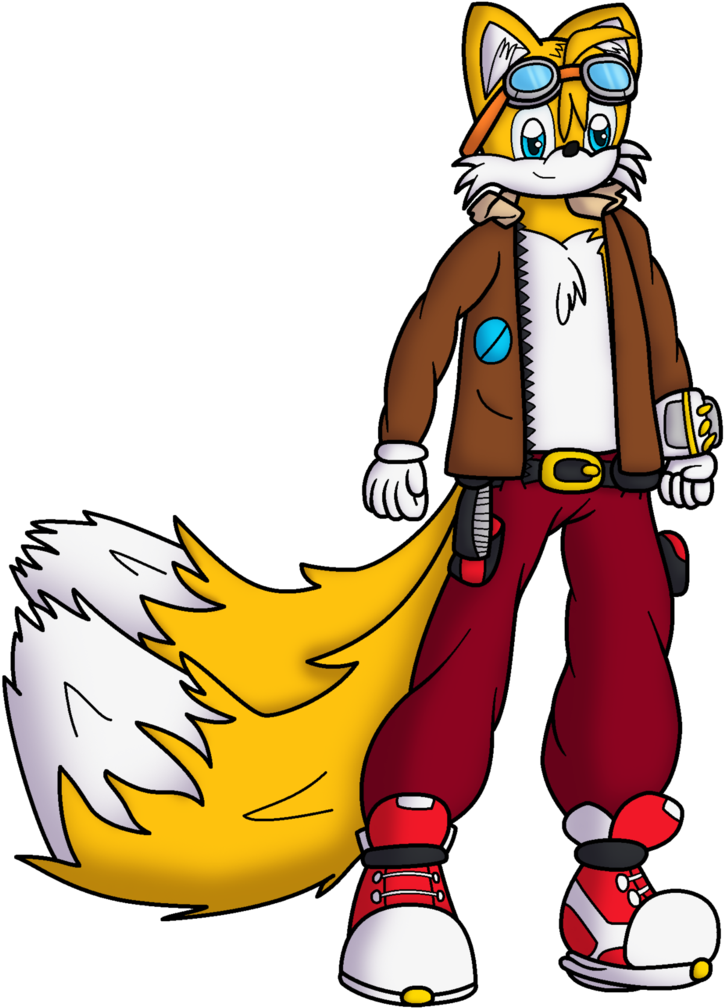 Miles Prower The Kitsune By Ivorobotniksbz - Cartoon (771x1037)