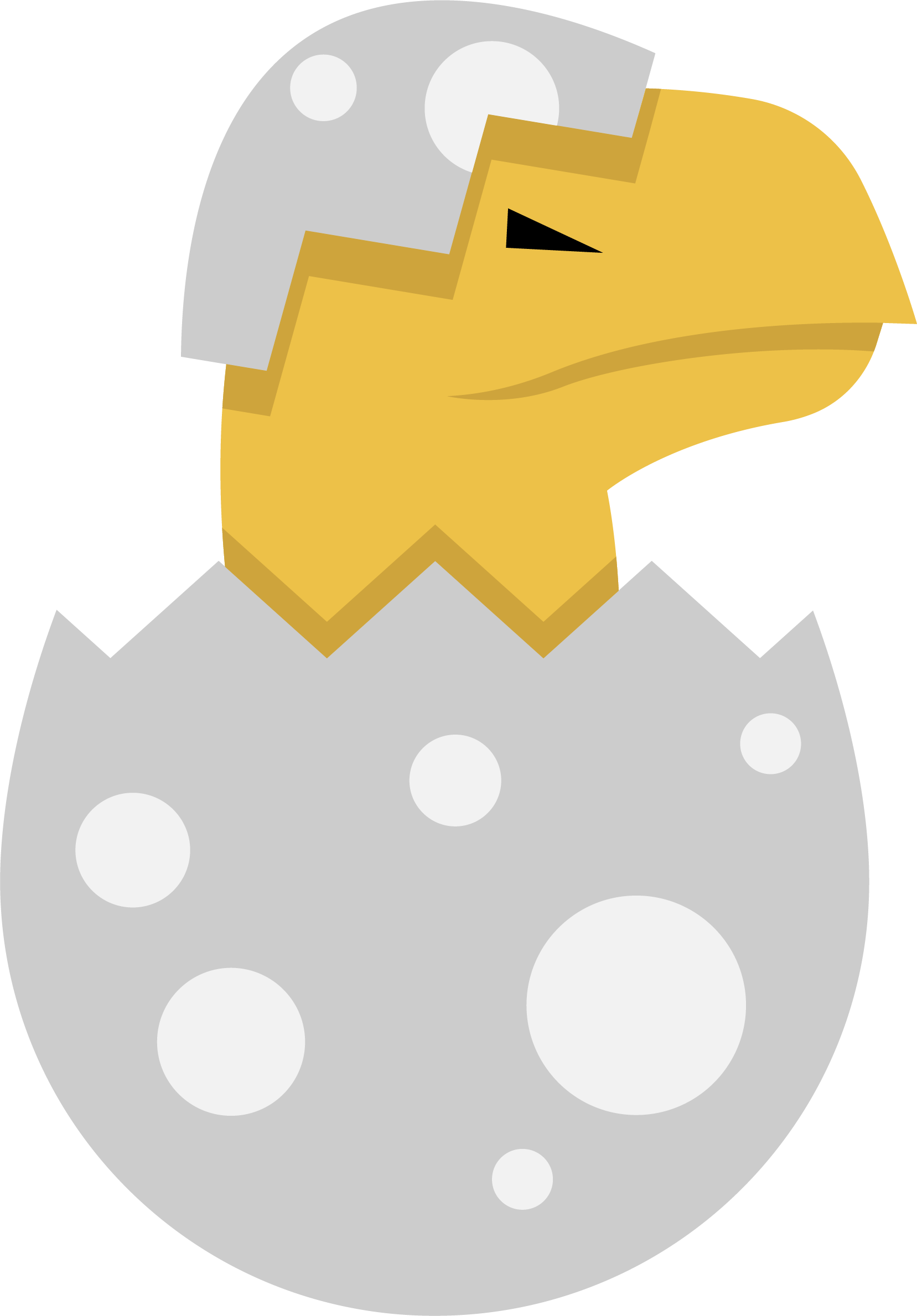 Dinosaur Egg Reptile Oviraptor - Dinosaur Egg Silhouette (1657x2379)