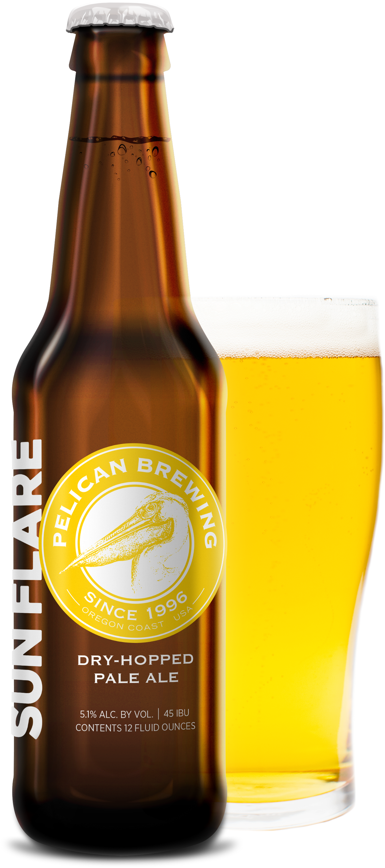 As A Sunny Coastal Day, Sun Flare Embodies The Pleasure - Brewery (1375x3100)