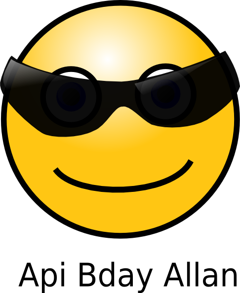 Smiley Tongue Out Clip Art Clipart - Cool Smiley (486x594)