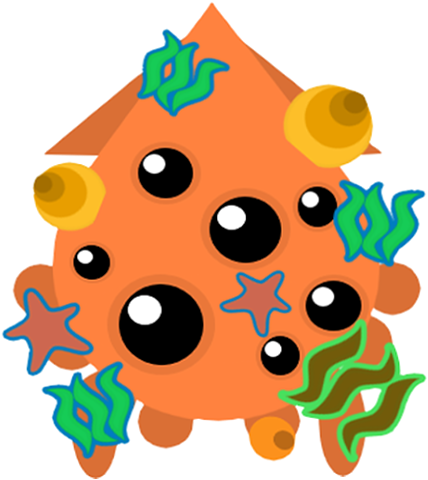 Mutant Clipart Octopus - Mope Io Octopus Skins (500x500)