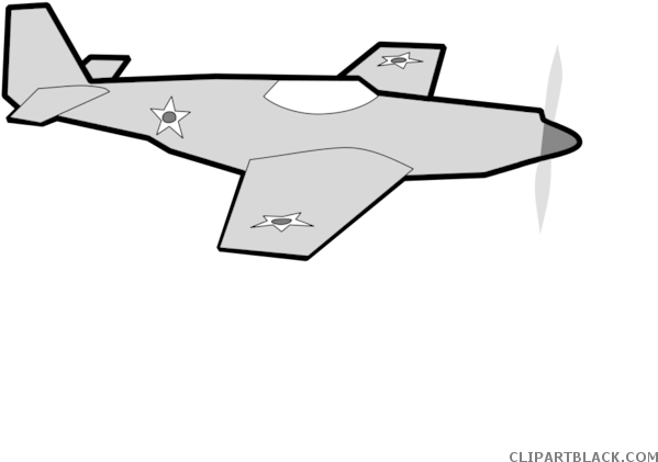 Flying Airplane Transportation Free Black White Clipart - Cartoon Plane (700x525)