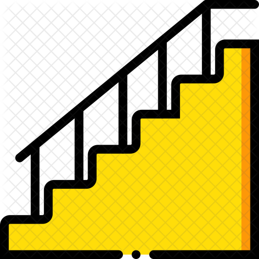 Staircase Icon - Stair Icon Png (512x512)