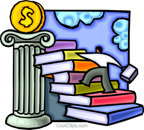 Stairs Clipart Book - Eight Pillars Of Prosperity [book] (480x432)