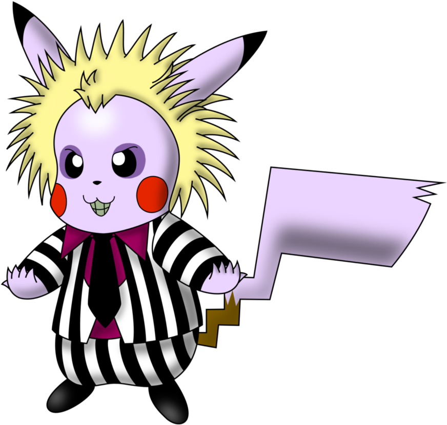 Pikachu Beetlejuice By Wanda92 - Beetlejuice (908x879)