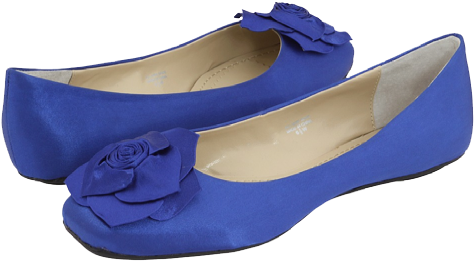 Flats Shoes Png Picture - Blue Flats (546x363)