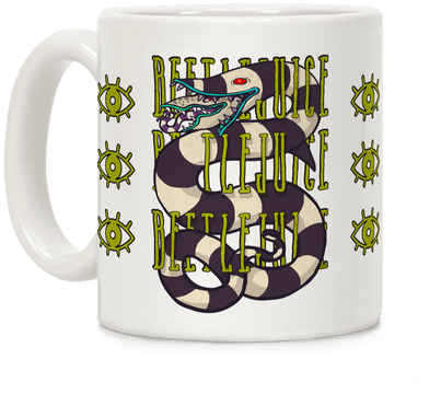 Beetlejuice Sandworm Coffee Mug - Beetlejuice (484x484)