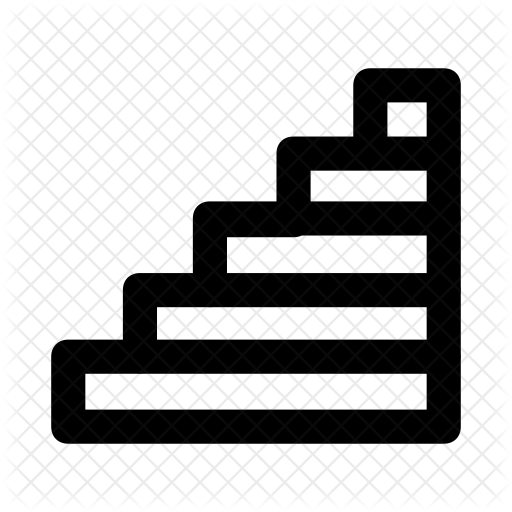 Stairs Icon - Icon (512x512)