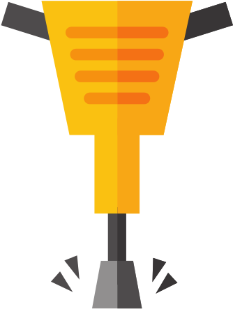 Hammer Hidraulic Tool Icon - Design (550x550)
