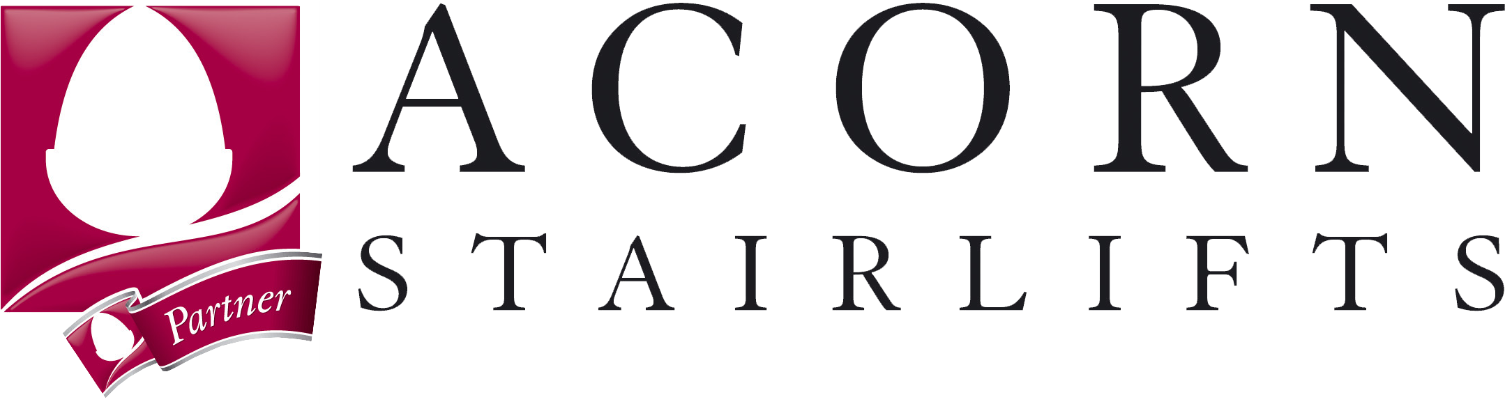 Certified Dealer Of Stairlifts - Acorn Stairlift Logo (2167x579)