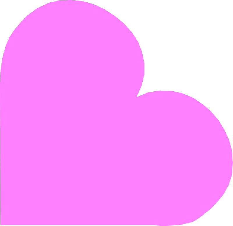 This Free Clip Arts Design Of Purple Heart - Plain Purple Love Heart (800x775)