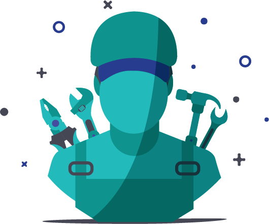 Handyman - Handyman Icon Png (530x442)