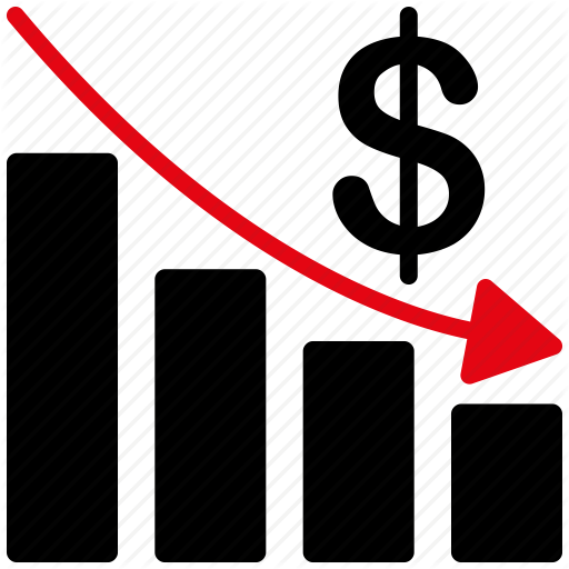 Fail Clipart Recession - Icono Recesion (512x512)