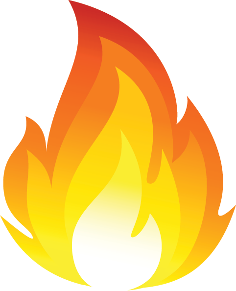 Clipart Of Arts, Fire And Usr - Illustration (482x594)