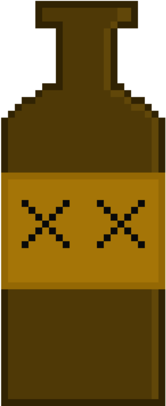 Beer Bottle Pixel By Dr-morgan47 - Beer (894x894)