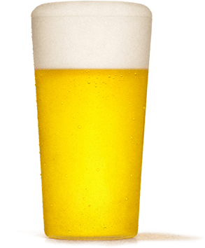 Malt, Hops, And Water Brought Together To An Art Form - Pint Glass (440x622)