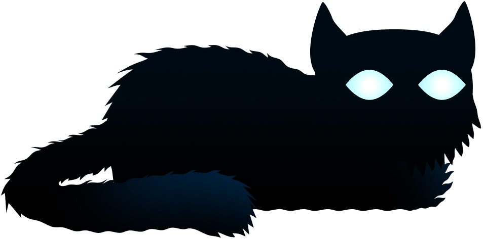 The Sky Cat - Night In The Woods Cat God (1024x512)