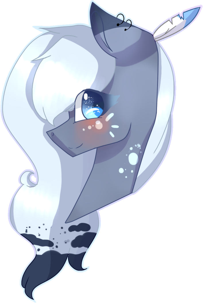 Sky Night By Karinanight125 - Cartoon (756x1058)