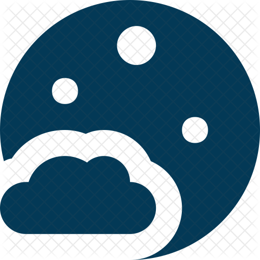 Nighttime Icon - Circle (512x512)