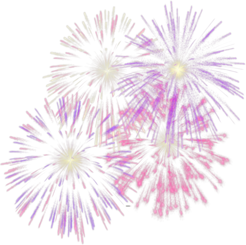 Fireworks Png - Fuegos Artificiales Png Gif (500x498)