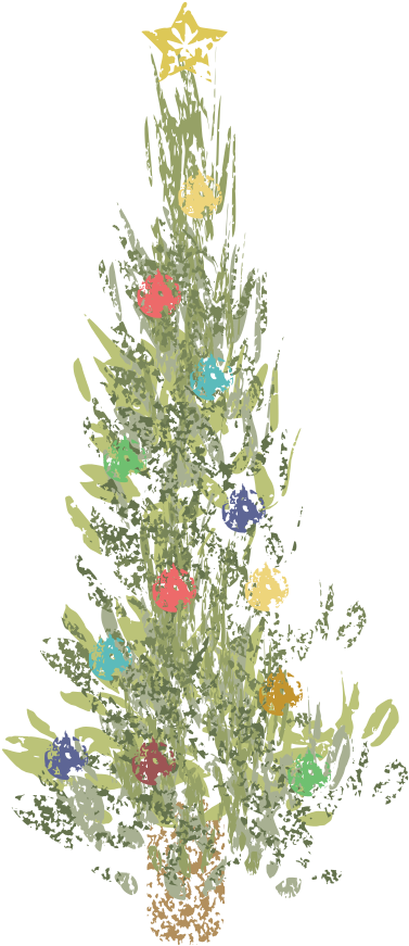 Xmas Tree Christmas Tree Clipart Illustration - Christmas Ornament (506x1000)