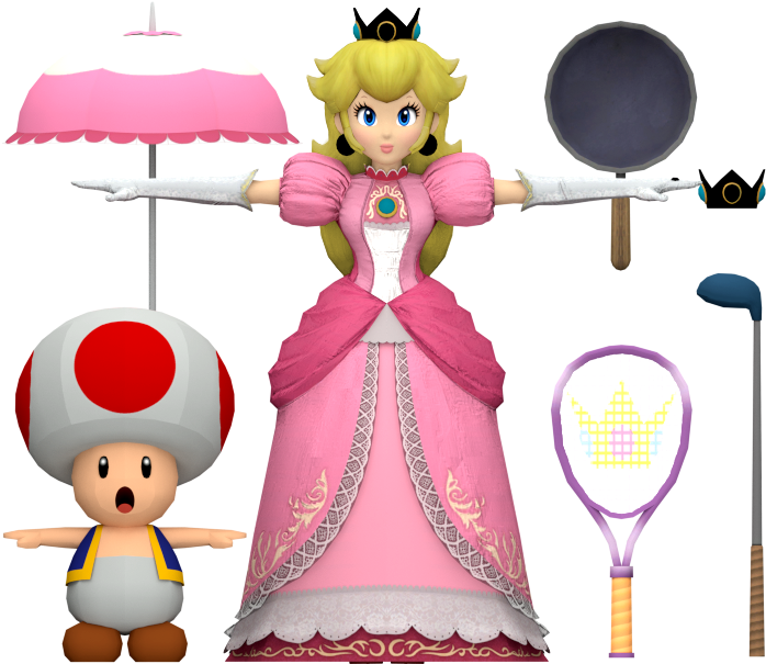 Princess Peach Clipart Wii U - Super Smash Bros Peach (750x650)