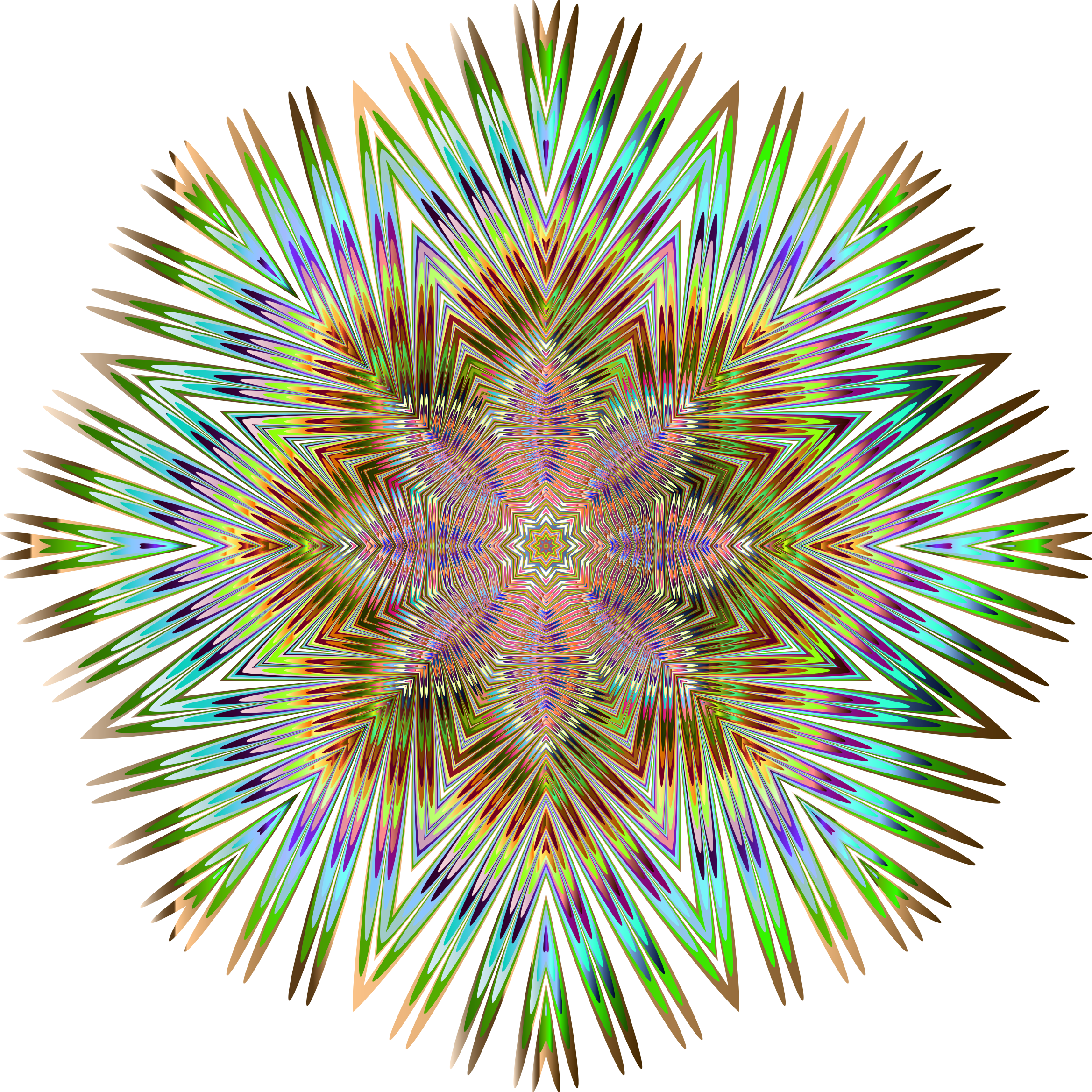 Symmetric Mandala No Background - Portable Network Graphics (2338x2338)
