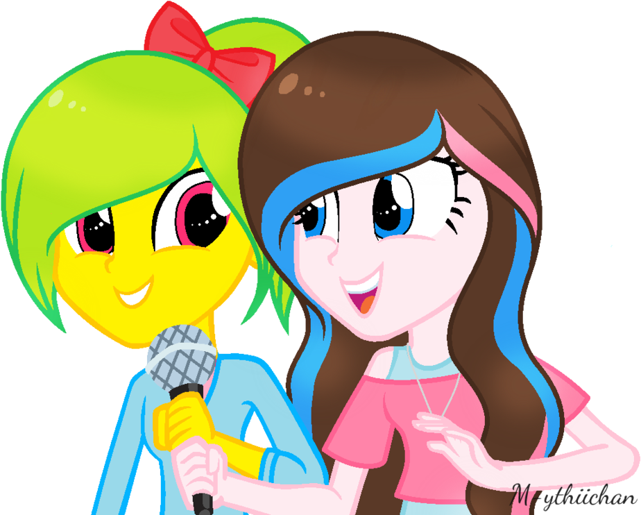 Let's Sing Together~ By M-ythiichan - Cartoon (1024x747)
