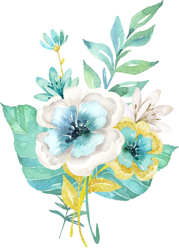 Pin By Ana Lucia Caceres Tejada On Fondos - Pastel Watercolor Flowers (579x800)