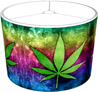Pot Leaf - Pot Leaf Cube Ottoman (674x516)