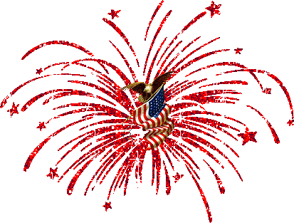 Fireworks Animated Gif White Background - 4th Of July Images Animated (413x313)