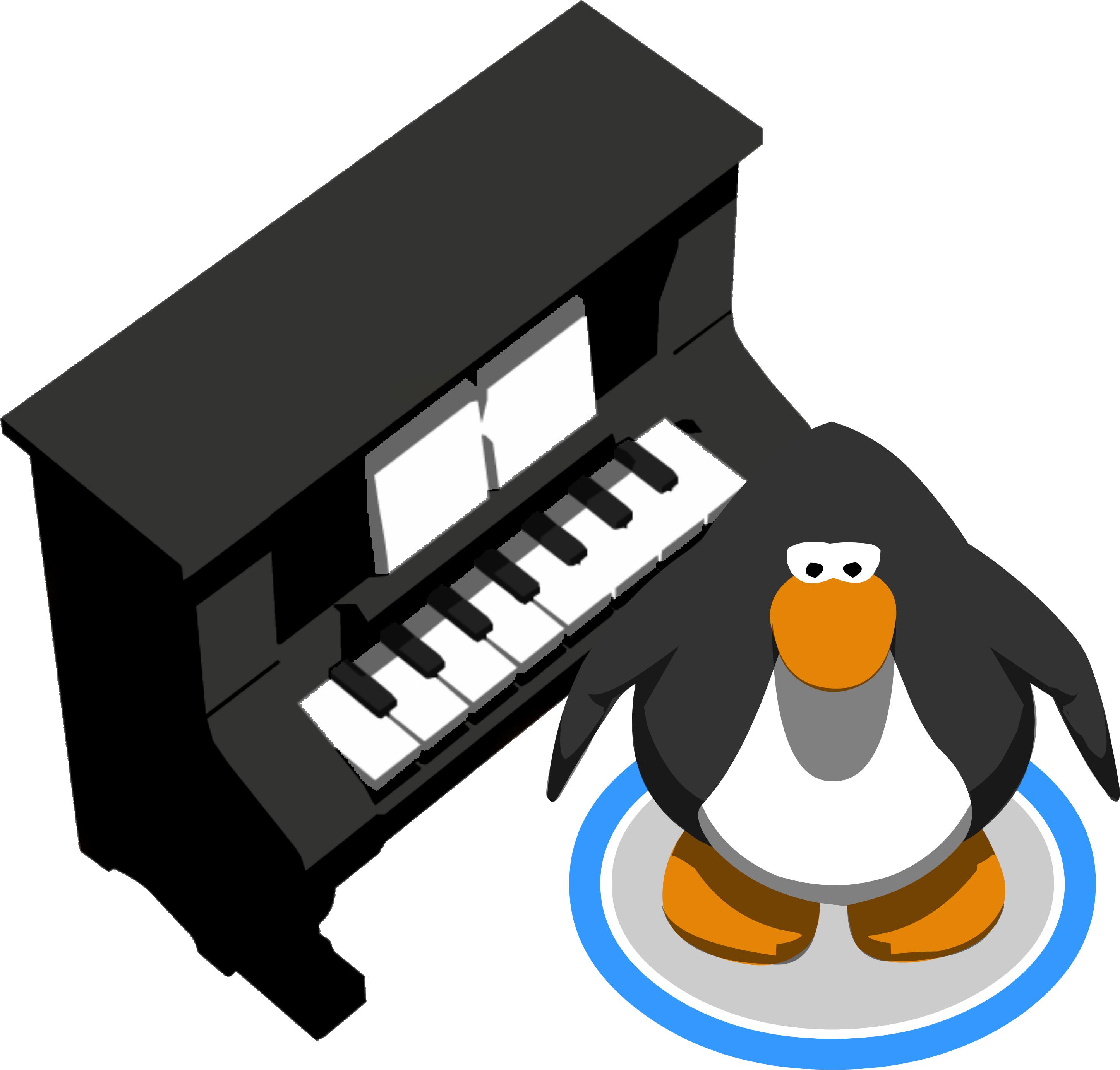 Piano Game - Club Penguin Ring (2975x2982)