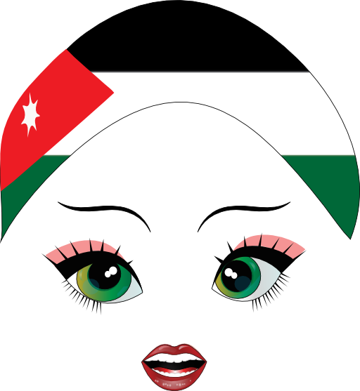 Pretty Jordan Girl Smiley Emoticon Clipart - Pretty Jordan Girl Smiley Emoticon Clipart (512x557)