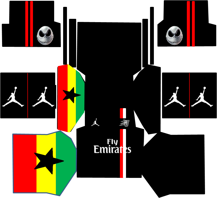 Item Image - Dream League Soccer Kits Jordan (849x778)