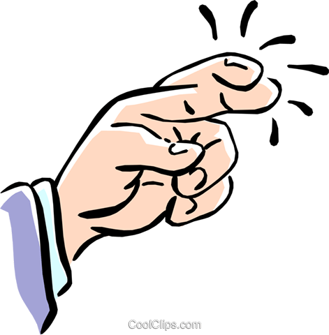 Cross Your Fingers Royalty Free Vector Clip Art Illustration - Daumen Drücken Clipart (471x480)