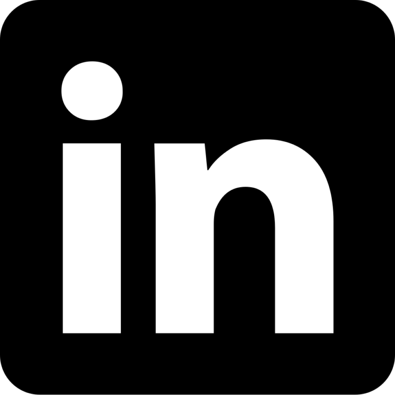 I Am Obsessed With Distilling Concepts Down To Their - Linkedin Logo Black And White (800x800)