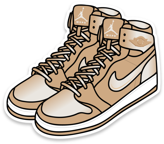 Jordan 1 Season Of Her Sticker - Jordan 1 Season Of Her Sticker (740x555)
